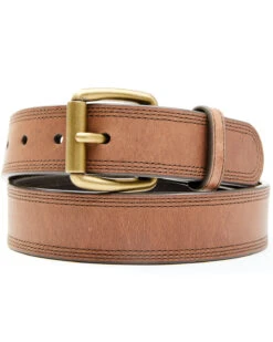 Front Page 21 Hawx Men's Brown Triple Stitched Work Belt