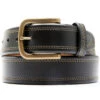 Hawx Men's Smooth Leather Stitch Belt -StyleHub Shop 2000352692 001 P1
