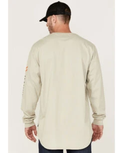Hawk Men's Big Hawk FR Logo Sleeve Long Sleeve T-Shirt - Big