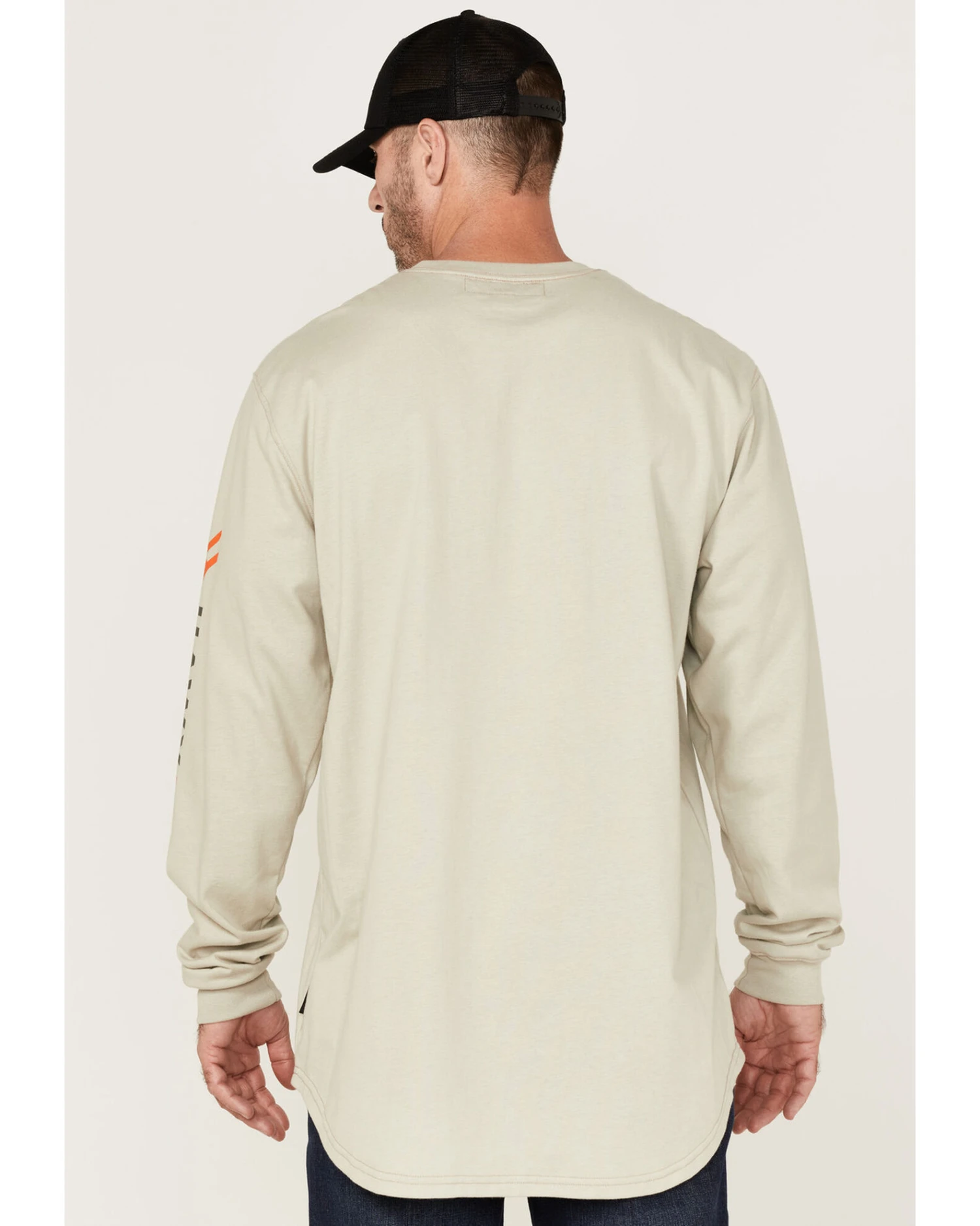 Hawk Men's Big Hawk FR Logo Sleeve Long Sleeve T-Shirt - Big 3 Hawk Men's Big Hawk FR Logo Sleeve Long Sleeve T-Shirt - Big