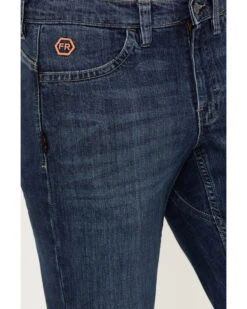 Hawx Men's FR Sheridan Dark Wash 5-Pocket Slim Bootcut Stretch Jeans 8 Hawx Men's FR Sheridan Dark Wash 5-Pocket Slim Bootcut Stretch Jeans -StyleHub Shop 2000357997 402 P2