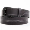 Hawx Men's Leather Double Prong Belt
