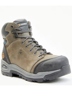 Hawx Men's Lace To Toe Tychee Deep Seated Waterproof Comp Work Boots - Round Toe 11 Hawx Men's Lace To Toe Tychee Deep Seated Waterproof Comp Work Boots - Round Toe -StyleHub Shop 2000359439 200 P1