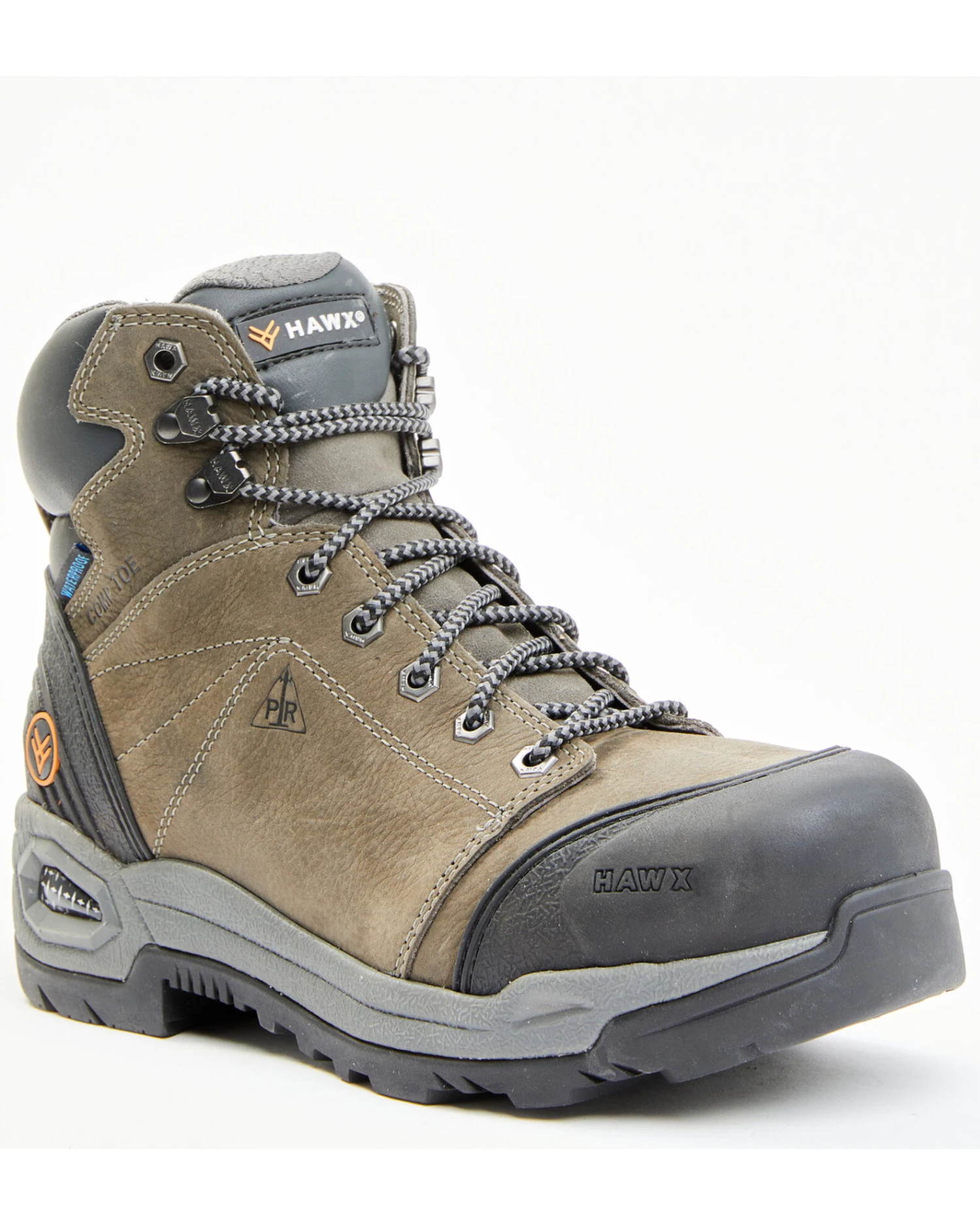 Hawx Men's Lace To Toe Tychee Deep Seated Waterproof Comp Work Boots - Round Toe 5 Hawx Men's Lace To Toe Tychee Deep Seated Waterproof Comp Work Boots - Round Toe - Image 3
