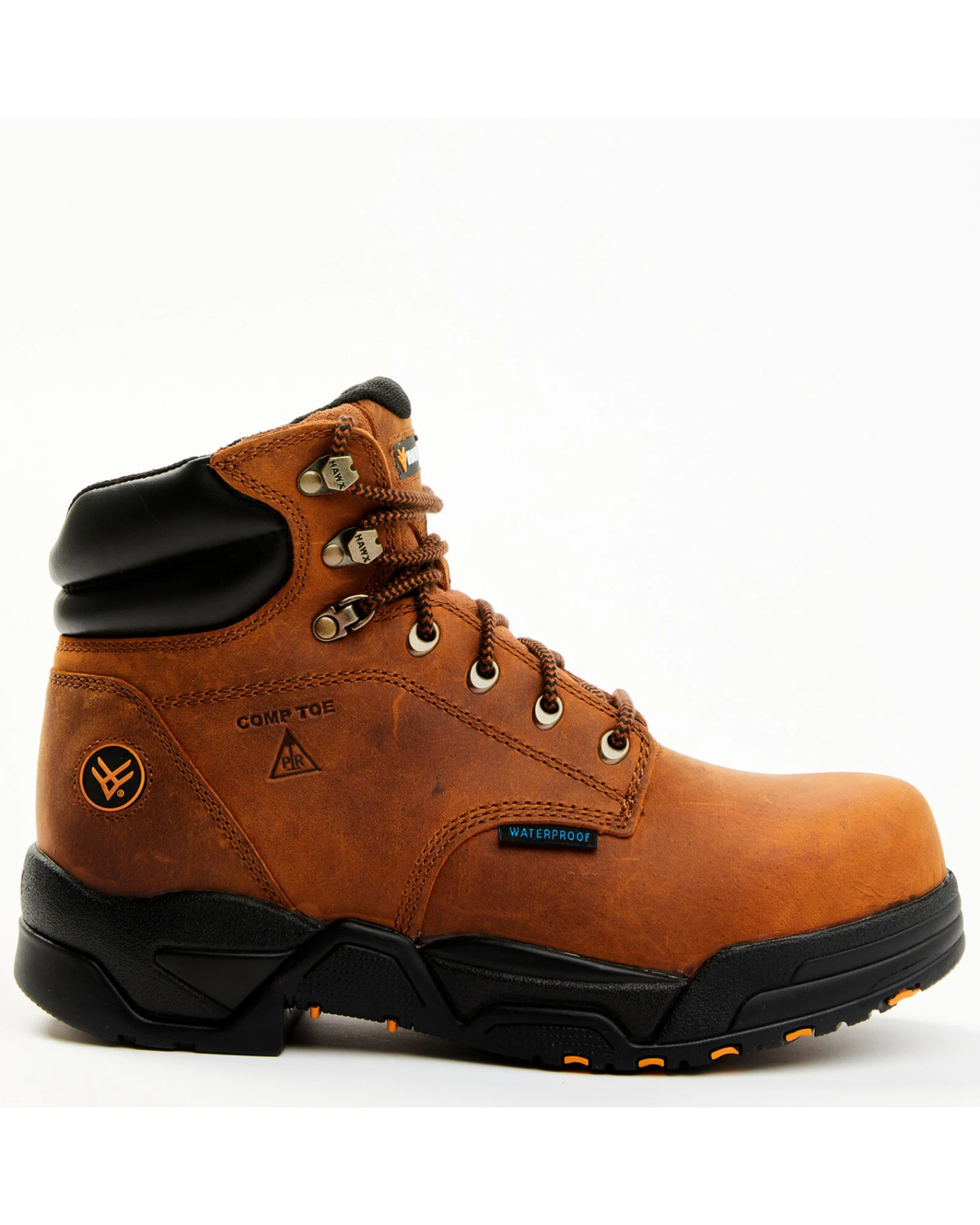 Hawx Men's Enforcer 6" Lace-Up Waterproof Hiking Work Boot - Composite Toe 8 Hawx Men's Enforcer 6" Lace-Up Waterproof Hiking Work Boot - Composite Toe - Image 6