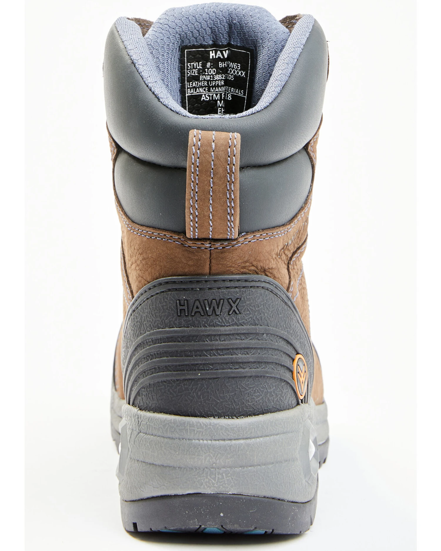 Hawx Men's Lace To Toe Tyche Deep Seated Work Boots - Composite Toe 3 Hawx Men's Lace To Toe Tyche Deep Seated Work Boots - Composite Toe