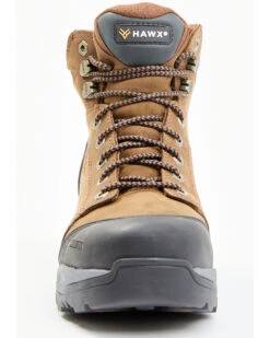 Hawx Men's Lace To Toe Tychee Crazy Horse Waterproof Work Boots - Round Toe 11 Hawx Men's Lace To Toe Tychee Crazy Horse Waterproof Work Boots - Round Toe -StyleHub Shop 2000359443 200 P4