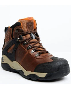 Hawx Men's Talon Dark Brown Umber Waterproof Lace-Up Work Boot - Broad Square Toe 14 Hawx Men's Talon Dark Brown Umber Waterproof Lace-Up Work Boot - Broad Square Toe -StyleHub Shop 2000359696 201 P1