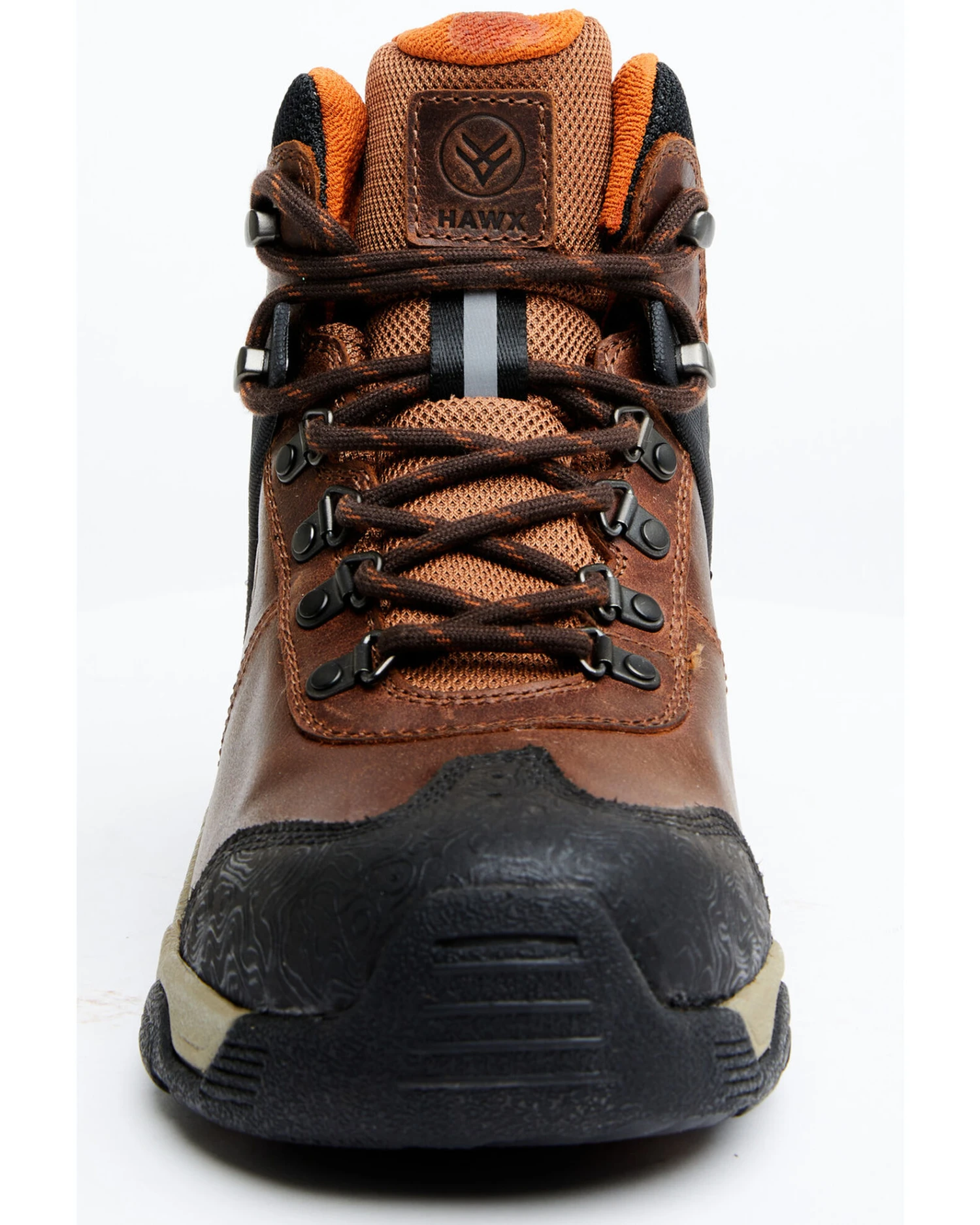 Hawx Men's Talon Dark Brown Umber Waterproof Lace-Up Work Boot - Broad Square Toe 7 Hawx Men's Talon Dark Brown Umber Waterproof Lace-Up Work Boot - Broad Square Toe - Image 5