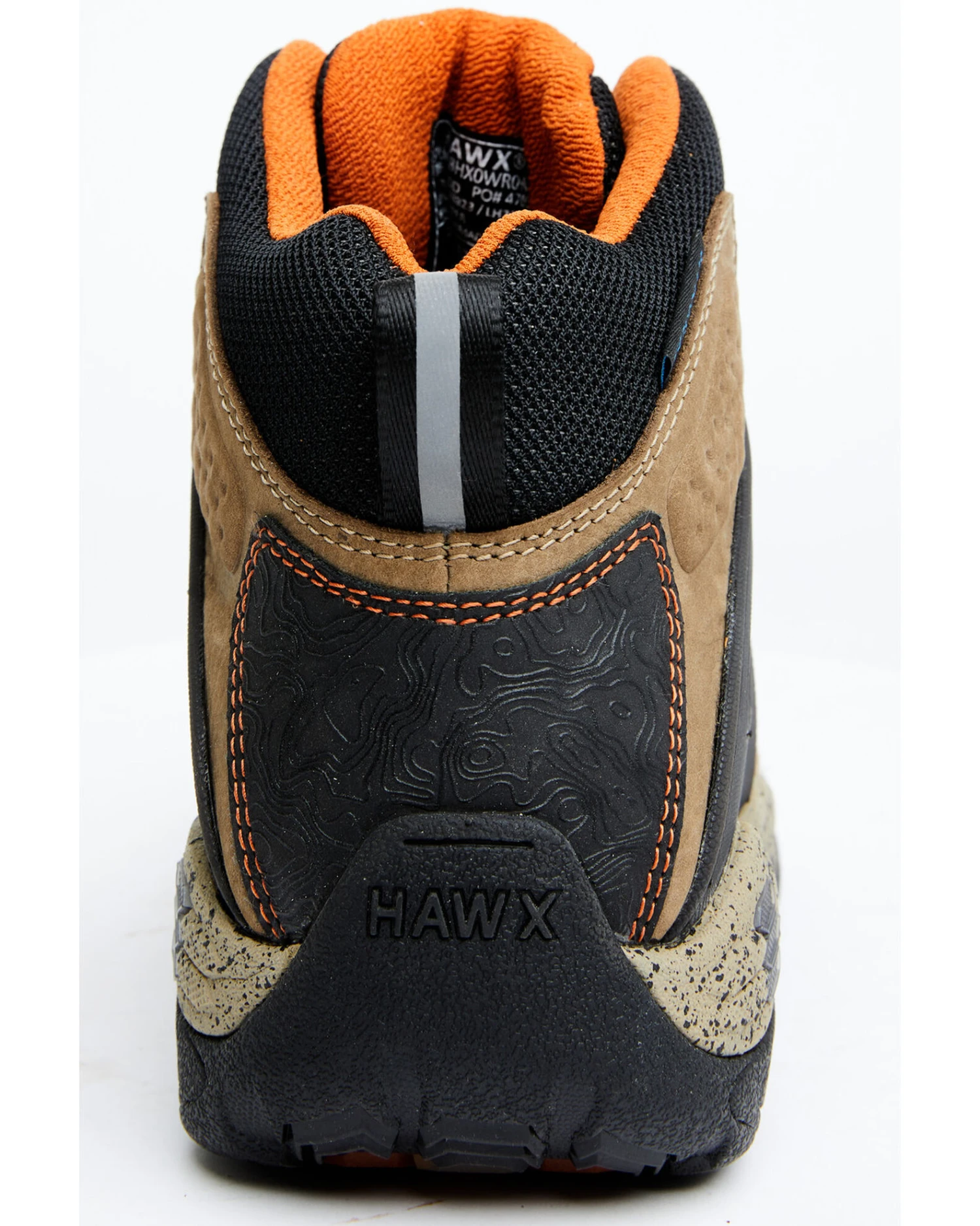 Hawx Men's Talon 2 Deep Taupe Waterproof Lace-Up Hiking Work Boots - Broad Square Toe 5 Hawx Men's Talon 2 Deep Taupe Waterproof Lace-Up Hiking Work Boots - Broad Square Toe - Image 3