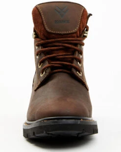 Hawx Men's Oily Crazy Horse 6" Lace-Up Soft Work Boots - Round Toe 14 Hawx Men's Oily Crazy Horse 6" Lace-Up Soft Work Boots - Round Toe -StyleHub Shop 2000360238 200 P4
