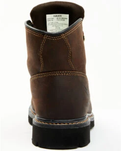 Hawx Men's Oily Crazy Horse Lace-Up 6" Work Boot - Composite Toe 12 Hawx Men's Oily Crazy Horse Lace-Up 6" Work Boot - Composite Toe -StyleHub Shop 2000360239 200 P5