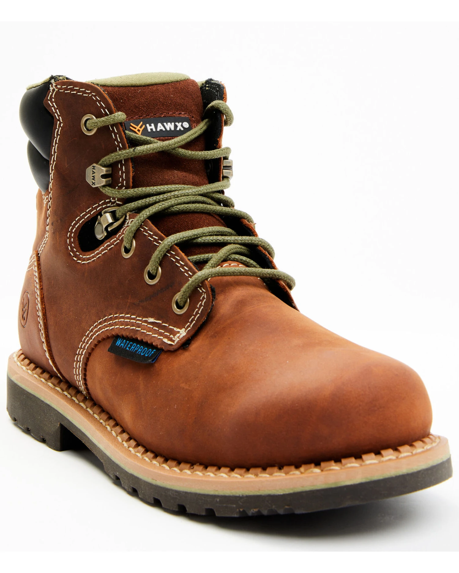 Hawx Women's Platoon Lace-Up Waterproof Work Boots - Soft Toe 9 Hawx Women's Platoon Lace-Up Waterproof Work Boots - Soft Toe - Image 7