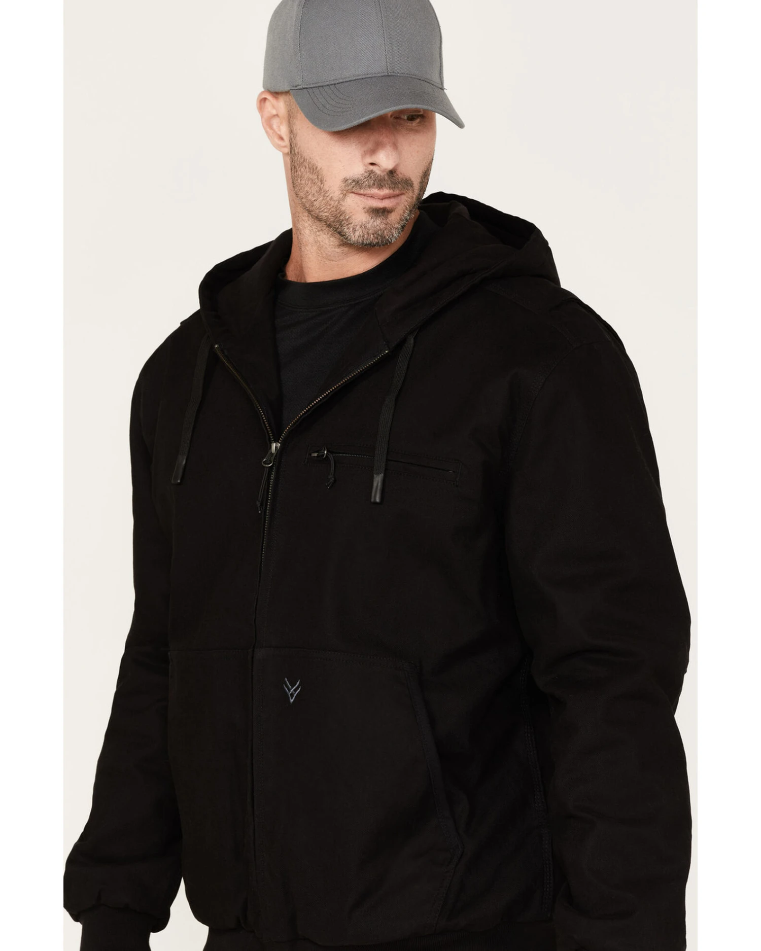 Hawx Men's Pro Hooded Bomber Jacket - Big & Tall 5 Hawx Men's Pro Hooded Bomber Jacket - Big & Tall - Image 3