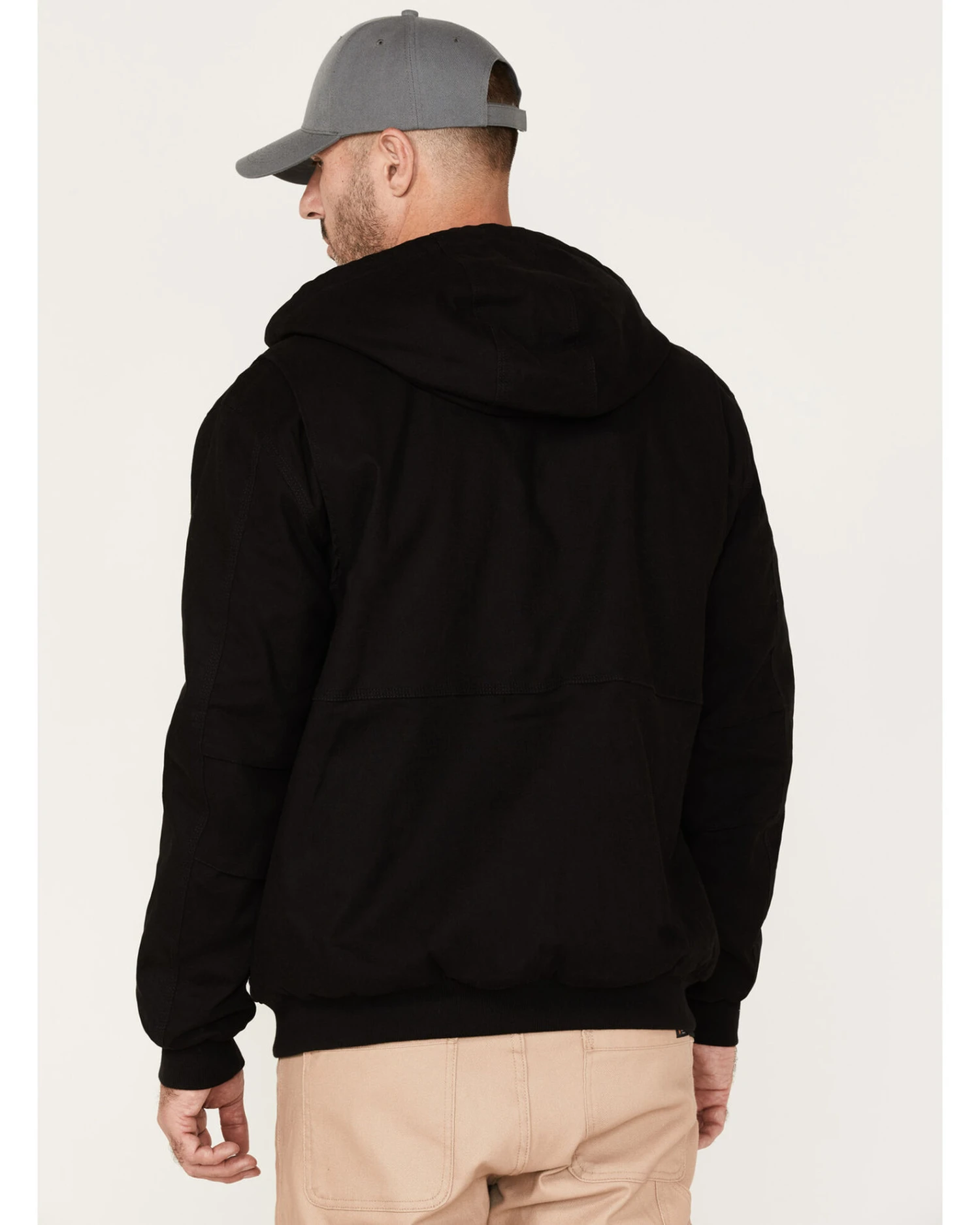 Hawx Men's Pro Hooded Bomber Jacket 5 Hawx Men's Pro Hooded Bomber Jacket - Image 3