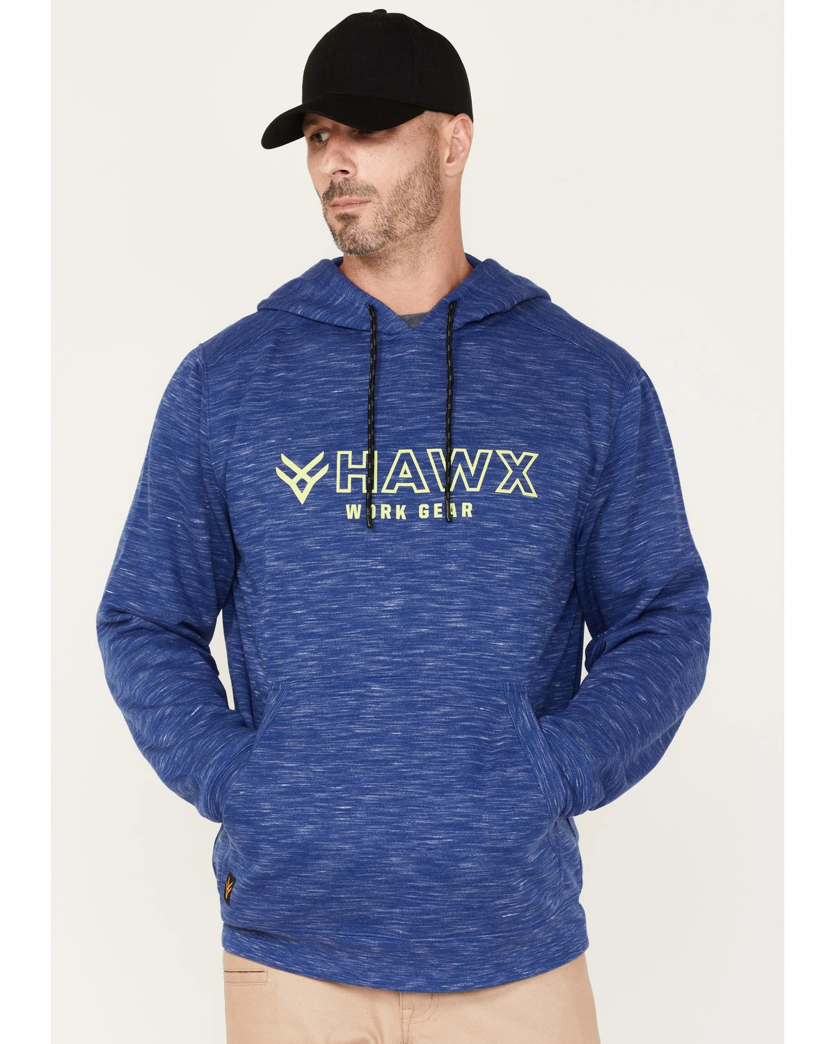 Hawx Men's Graphic Slub Pullover Hooded Work Sweatshirt 3 Hawx Men's Graphic Slub Pullover Hooded Work Sweatshirt