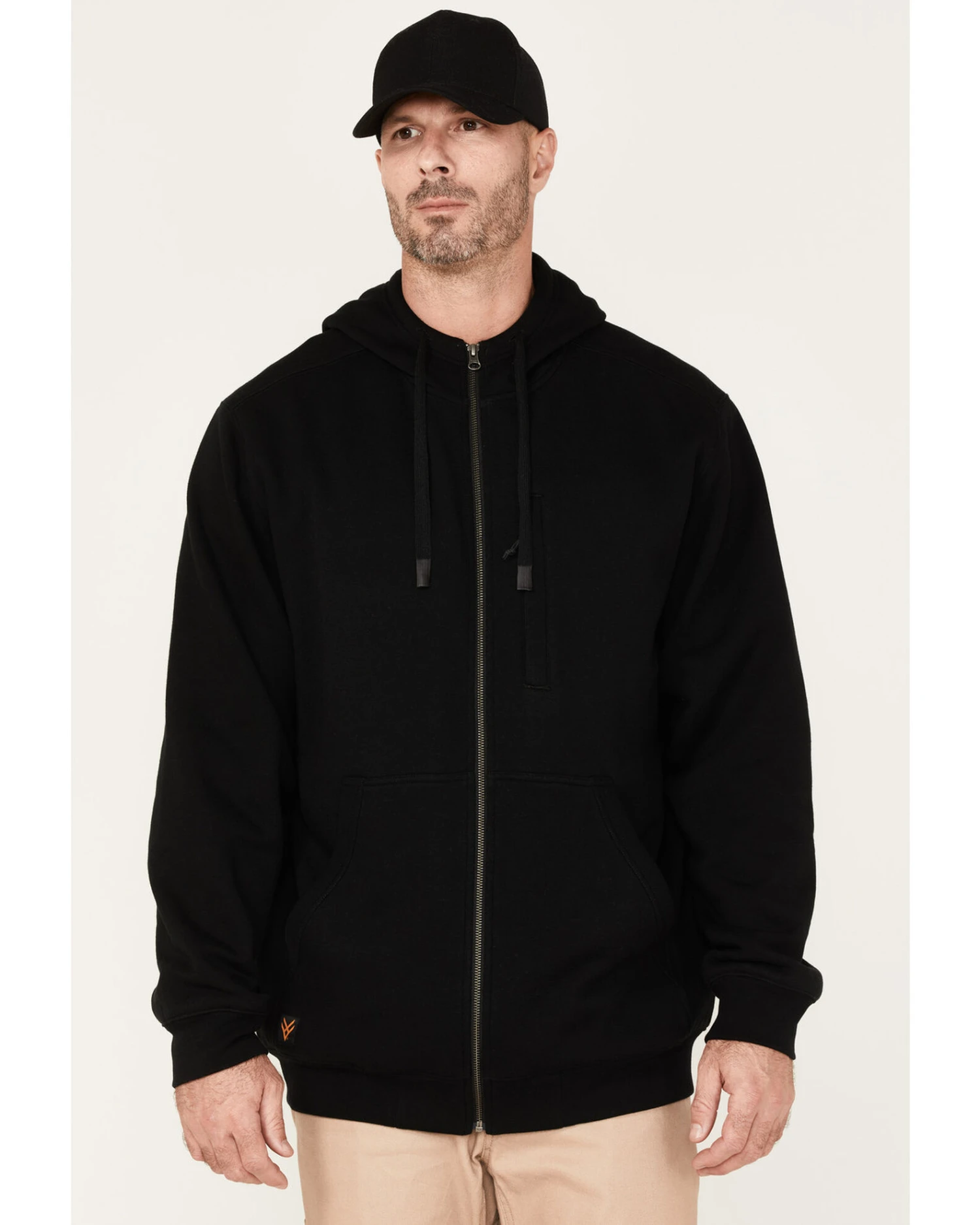 Hawx Men's Full Zip Thermal Lined Hooded Jacket 4 Hawx Men's Full Zip Thermal Lined Hooded Jacket - Image 2