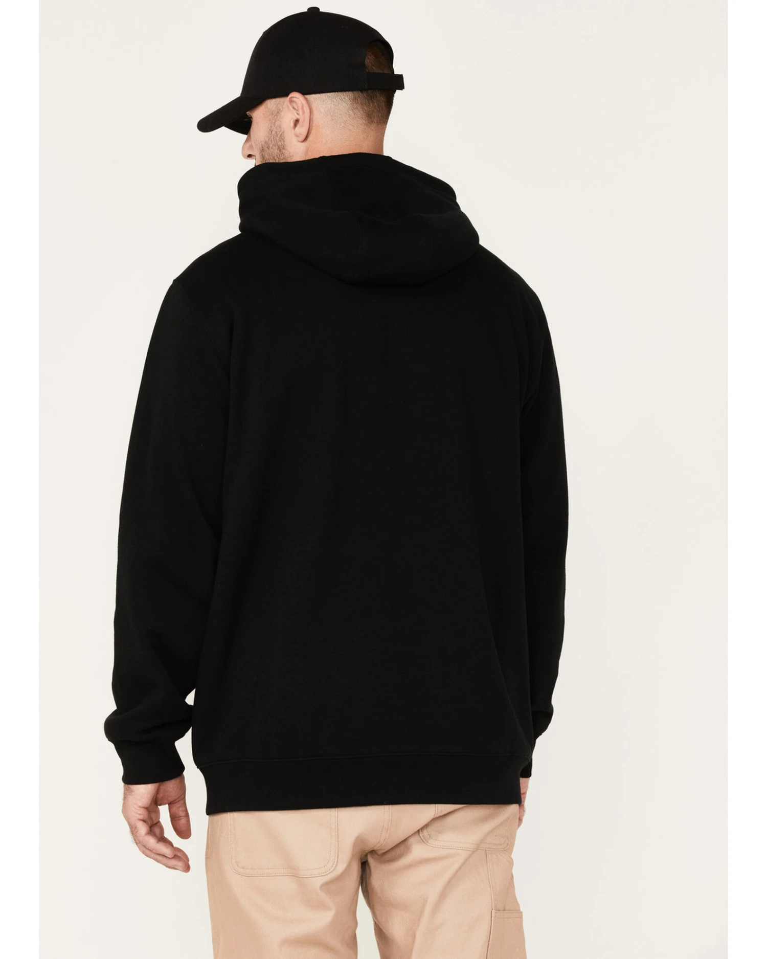 Hawx Men's Full Zip Thermal Lined Hooded Jacket 6 Hawx Men's Full Zip Thermal Lined Hooded Jacket - Image 4