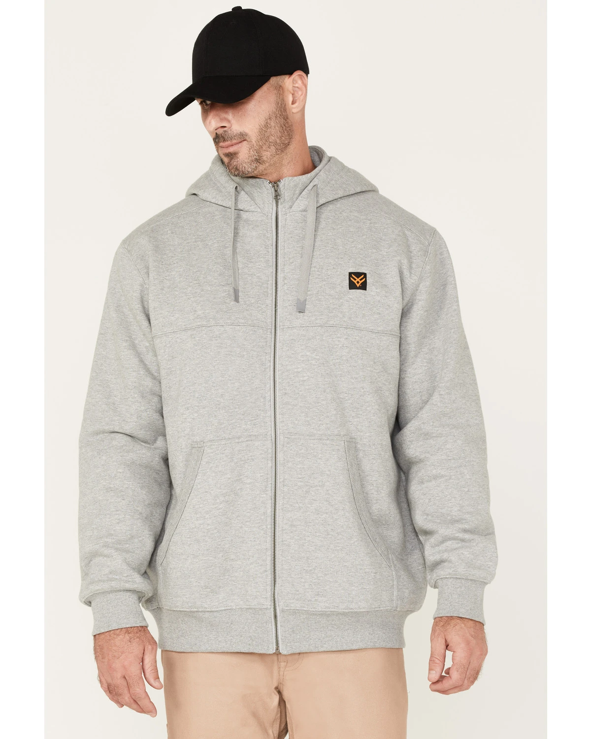 Hawx Men's Full Zip Quilted Water Repellent Hooded Jacket 3 Hawx Men's Full Zip Quilted Water Repellent Hooded Jacket