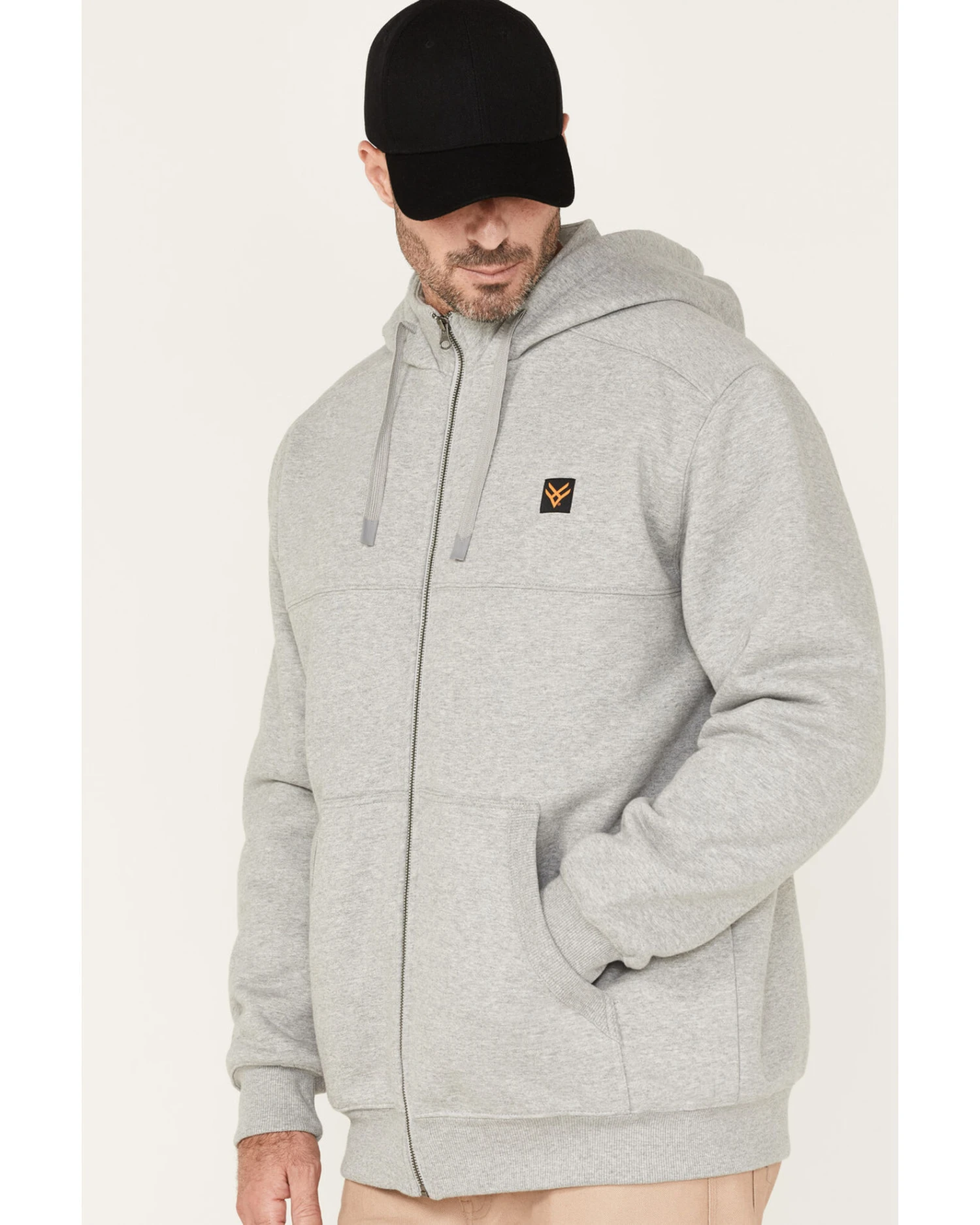 Hawx Men's Full Zip Quilted Water Repellent Hooded Jacket 3 Hawx Men's Full Zip Quilted Water Repellent Hooded Jacket