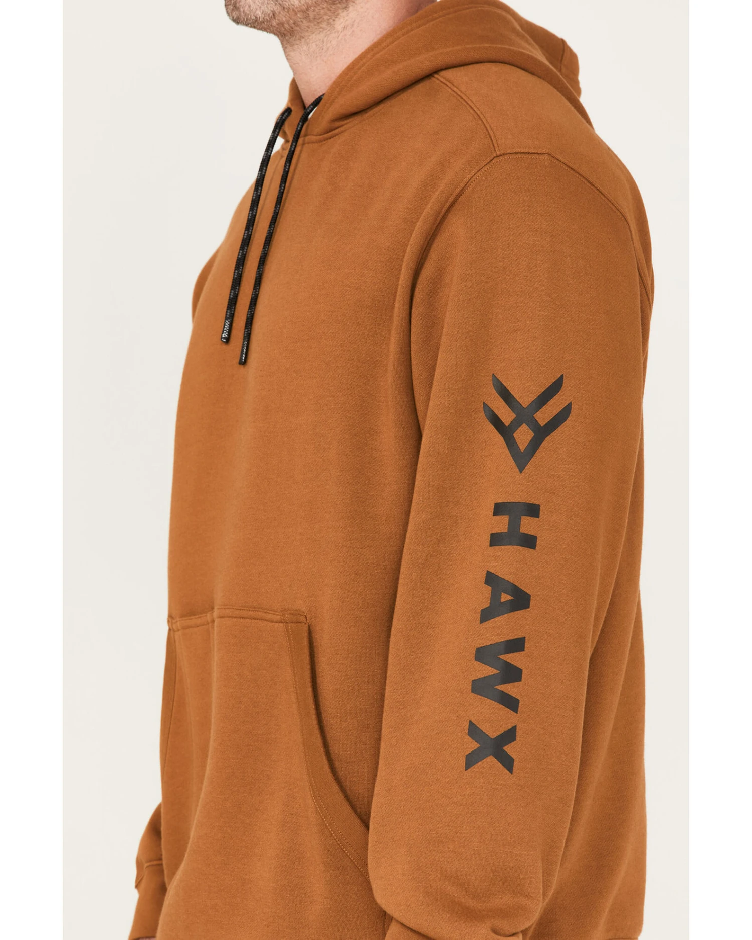 Hawx Men's Primo Logo Graphic Fleece Hooded Work Sweatshirt 4 Hawx Men's Primo Logo Graphic Fleece Hooded Work Sweatshirt - Image 2