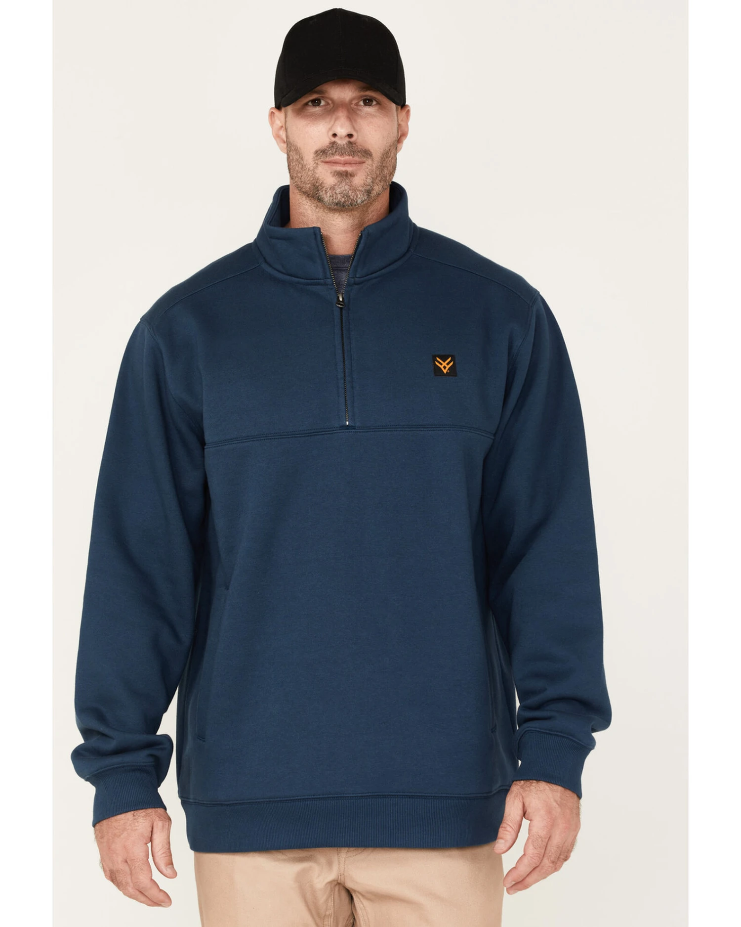 Hawx Men's 1/4 Zip Fleece Pullover 6 Hawx Men's 1/4 Zip Fleece Pullover - Image 4
