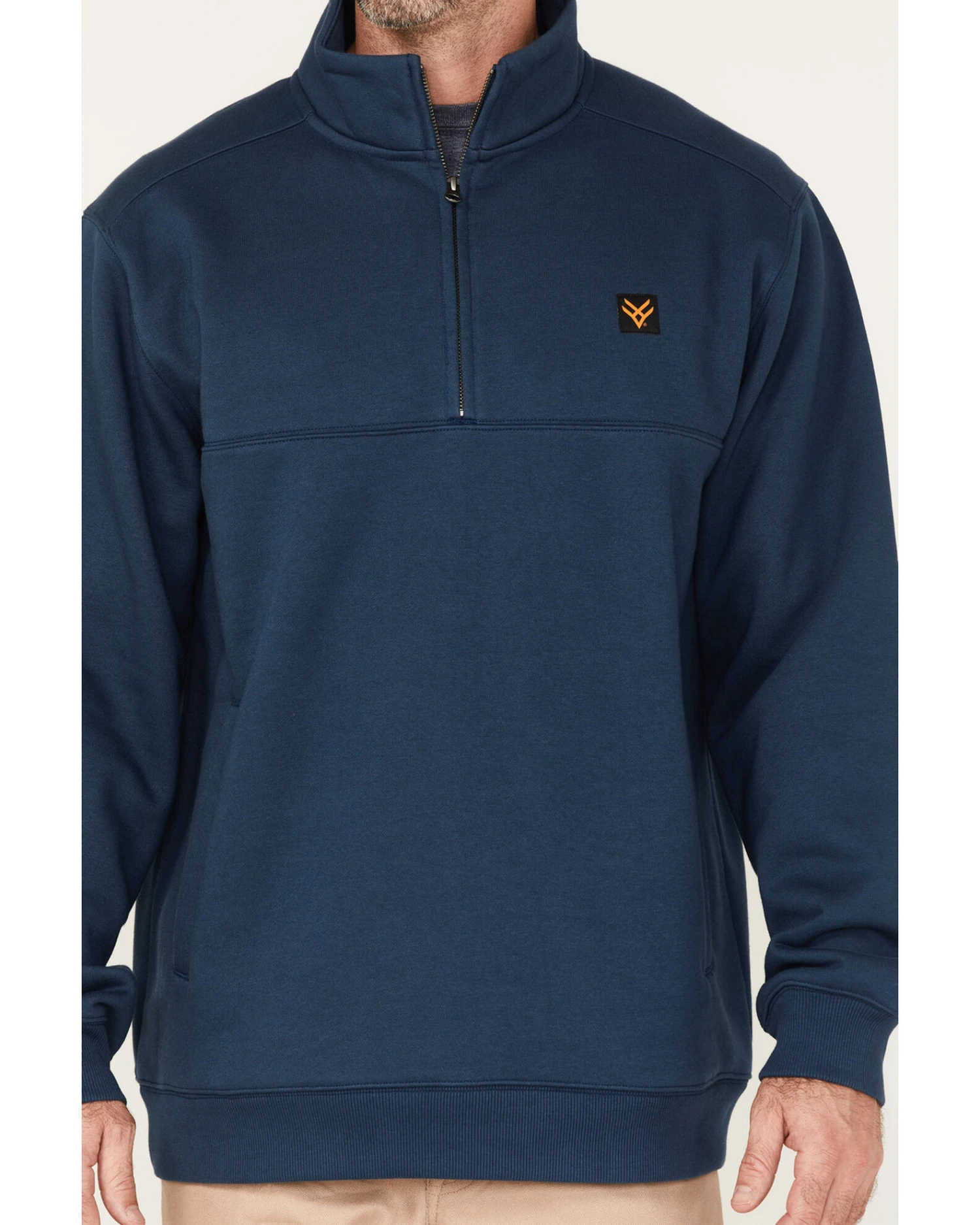 Hawx Men's 1/4 Zip Fleece Pullover 5 Hawx Men's 1/4 Zip Fleece Pullover - Image 3