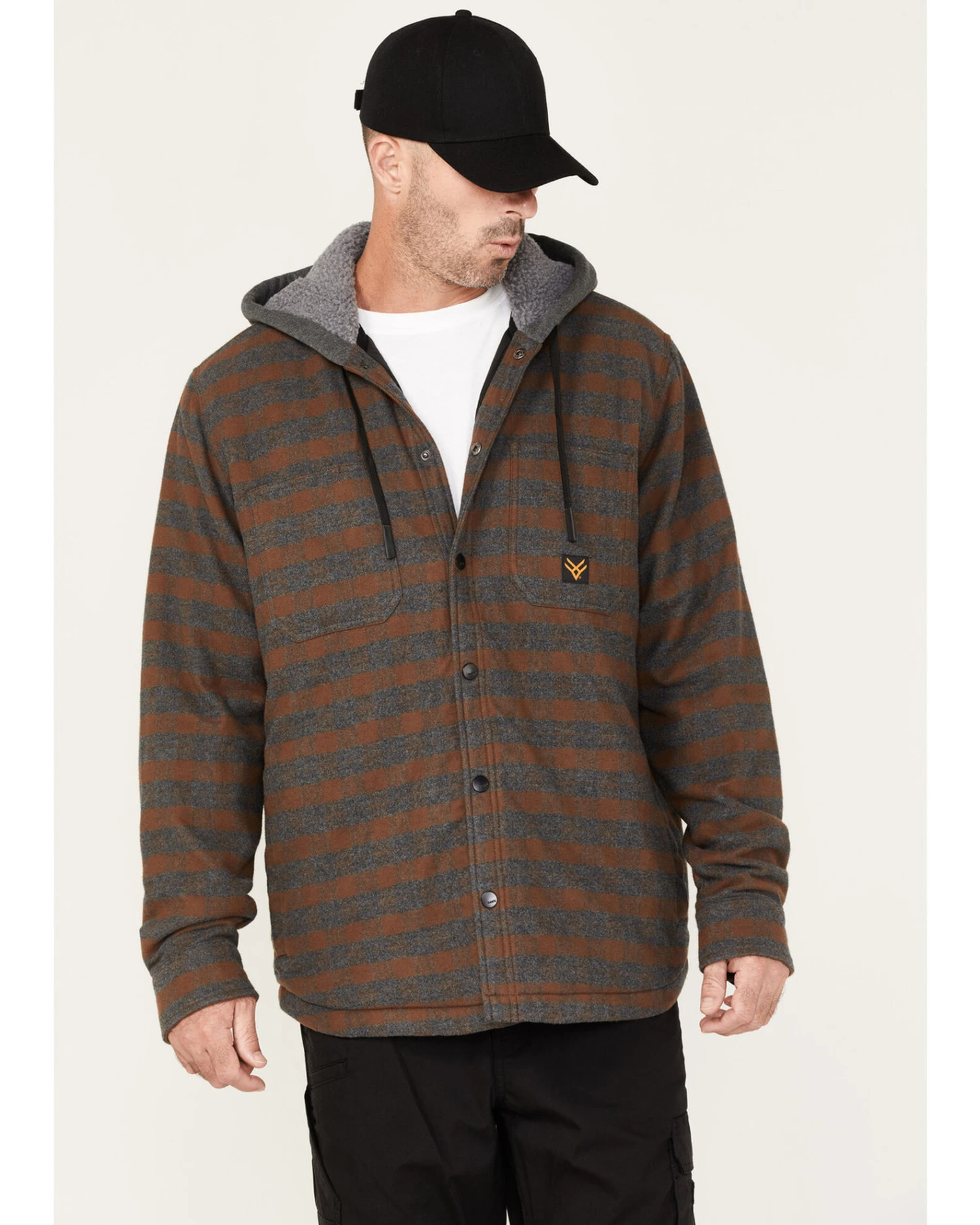 Hawx Men's Insulated Hooded Shirt Jacket 6 Hawx Men's Insulated Hooded Shirt Jacket - Image 4