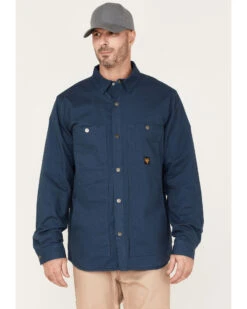 Hawx Men's Weathered Ripstop Snap Shirt Jacket 8 Hawx Men's Weathered Ripstop Snap Shirt Jacket -StyleHub Shop 2000373743 401 P1