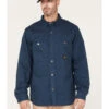 Hawx Men's Weathered Ripstop Snap Shirt Jacket - Big & Tall 2 Hawx Men's Weathered Ripstop Snap Shirt Jacket - Big & Tall -StyleHub Shop 2000373744 401 P1