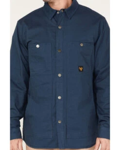 Hawx Men's Weathered Ripstop Snap Shirt Jacket - Big & Tall 9 Hawx Men's Weathered Ripstop Snap Shirt Jacket - Big & Tall -StyleHub Shop 2000373744 401 P3