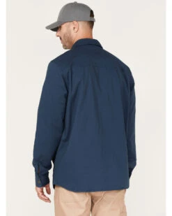 Hawx Men's Weathered Ripstop Snap Shirt Jacket - Big & Tall 8 Hawx Men's Weathered Ripstop Snap Shirt Jacket - Big & Tall -StyleHub Shop 2000373744 401 P4