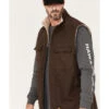 Hawx Men's Weathered Sherpa Lined Work Vest - Big & Tall 2 Hawx Men's Weathered Sherpa Lined Work Vest - Big & Tall -StyleHub Shop 2000373752 201 P2