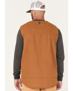 Hawx Men's Weathered Canvas Sherpa Lined Vest 8 Hawx Men's Weathered Canvas Sherpa Lined Vest -StyleHub Shop 2000373755 220 P4