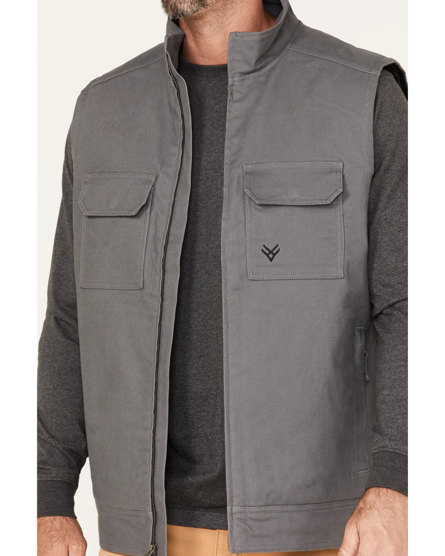 Hawx Men's Canvas Insulated Extreme Cold Work Vest 5 Hawx Men's Canvas Insulated Extreme Cold Work Vest - Image 3
