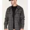 Hawx Men's Roberson Long Sleeve Hooded Flannel -StyleHub Shop 2000373795 022 P1