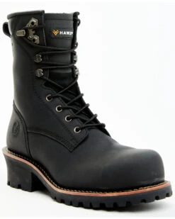 Hawx Men's 8" Logger Work Boots - Composite Toe 11 Hawx Men's 8" Logger Work Boots - Composite Toe -StyleHub Shop 2000374832 001 P1