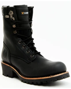 Hawx Men's 8" Logger Work Boots - Soft Toe 11 Hawx Men's 8" Logger Work Boots - Soft Toe -StyleHub Shop 2000374833 001 P1
