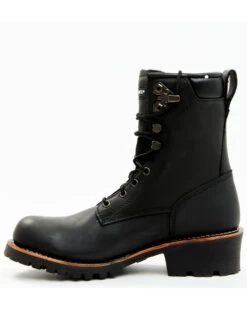 Hawx Men's 8" Logger Work Boots - Soft Toe 15 Hawx Men's 8" Logger Work Boots - Soft Toe -StyleHub Shop 2000374833 001 P3