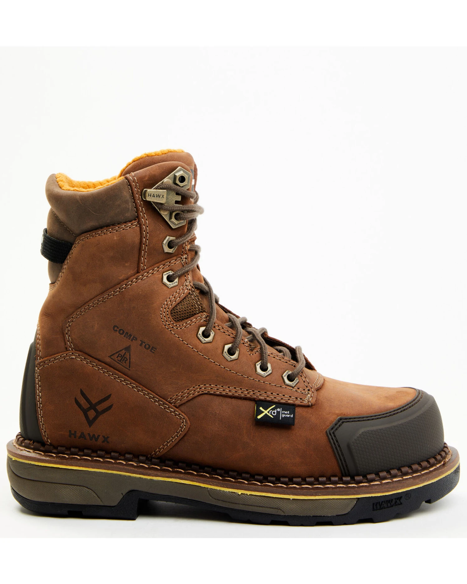 Hawx Men's 8" Internal Metguard Work Boots - Composite Toe 6 Hawx Men's 8" Internal Metguard Work Boots - Composite Toe - Image 4