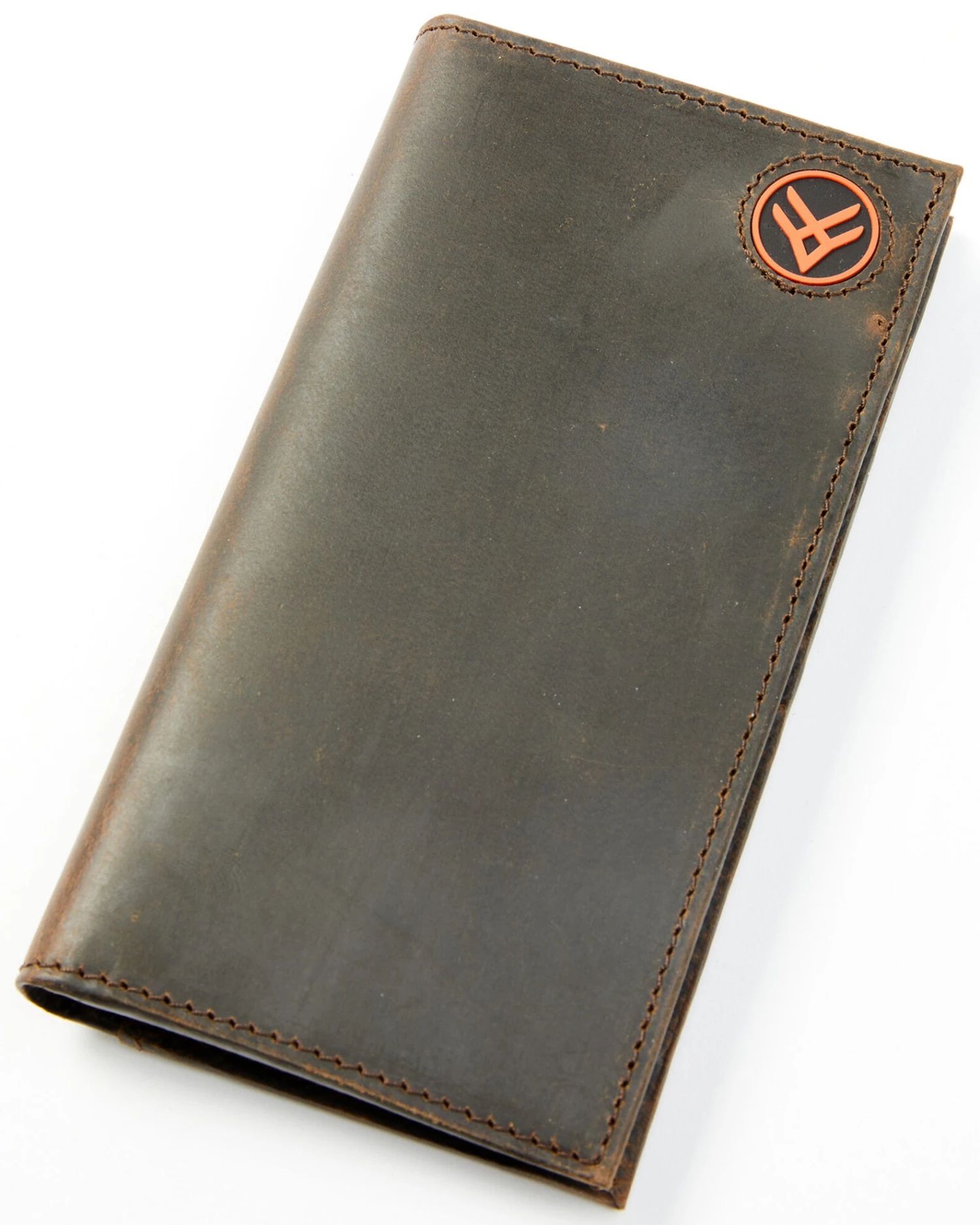 Hawx Men's Leather Logo Rodeo Wallet 3 Hawx Men's Leather Logo Rodeo Wallet